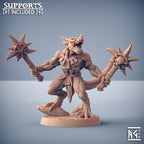 Lizard Men Miniatures | Goldmaw Lizards | Fantasy D&D Miniature | Artisan Guild