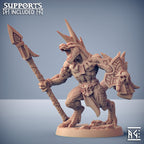 Lizard Men Miniatures | Goldmaw Lizards | Fantasy D&D Miniature | Artisan Guild