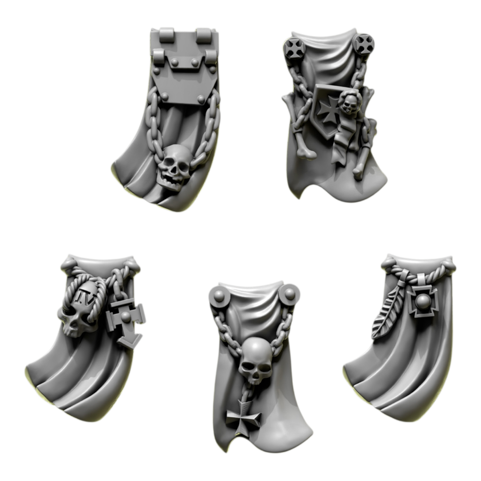 Loin Cloths | Eternal Pilgrims | Conversion Bits For 28mm 32mm Sci-fi Marines