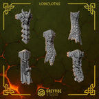 Loin Cloths Anvil Wardens Conversion Bits For 28mm 32mm Sci-fi Space Knights