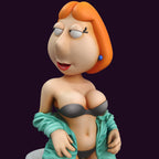 Lois | Pin-Up Statue Fan Art Miniature Unpainted | Torrida Minis