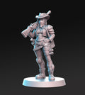 Lonewolf | From Wasteland | Fantasy Miniature | RN Estudio