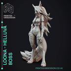 Loona (150mm) | Helluva Boss | Fantasy Miniature | Printed Obsession
