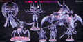 Lord of Destruction Miniatures (Full Set) | Fantasy Miniature | RN Estudio