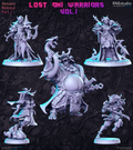 Lost Oni Warriors Miniatures (Full Set) | Fantasy Miniature | RN Estudio