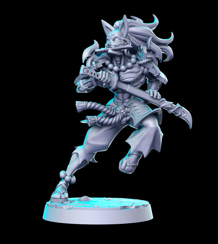 Lost Oni Warriors Miniatures (Full Set) | Fantasy Miniature | RN Estudio
