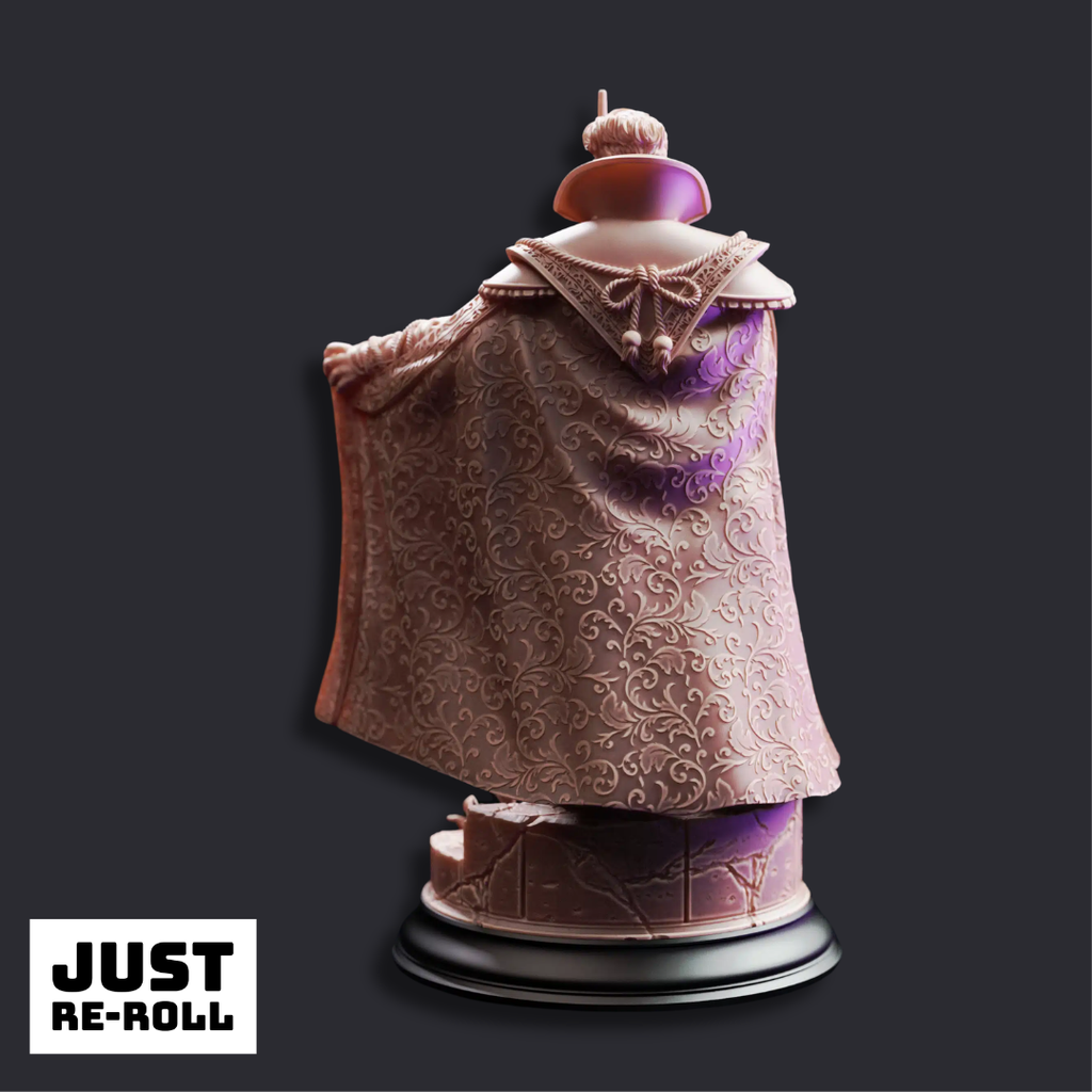 Luther Fleck Professor of Alchemy - 3D Printed Wizard Miniature