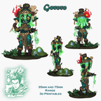 Goblin Druid Gororo | Team Gobettes | Ronin Arts Workshop
