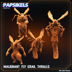 Malignant Fly Grail Thralls Miniatures | Trench Grimdark | Papsikels