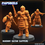 Marawi Sultan Sappers Trench Crusade Proxy Miniatures Papsikels