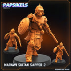 Marawi Sultan Sappers Trench Crusade Proxy Miniatures Papsikels