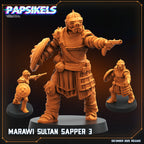 Marawi Sultan Sappers Trench Crusade Proxy Miniatures Papsikels