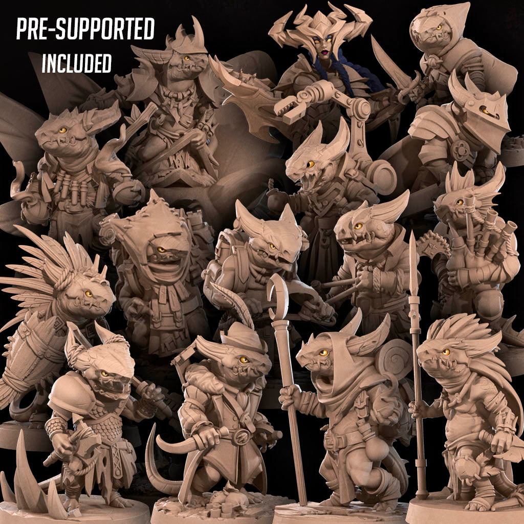 Kobolds Vol 2 | Fantasy Miniatures | Bite the Bullet