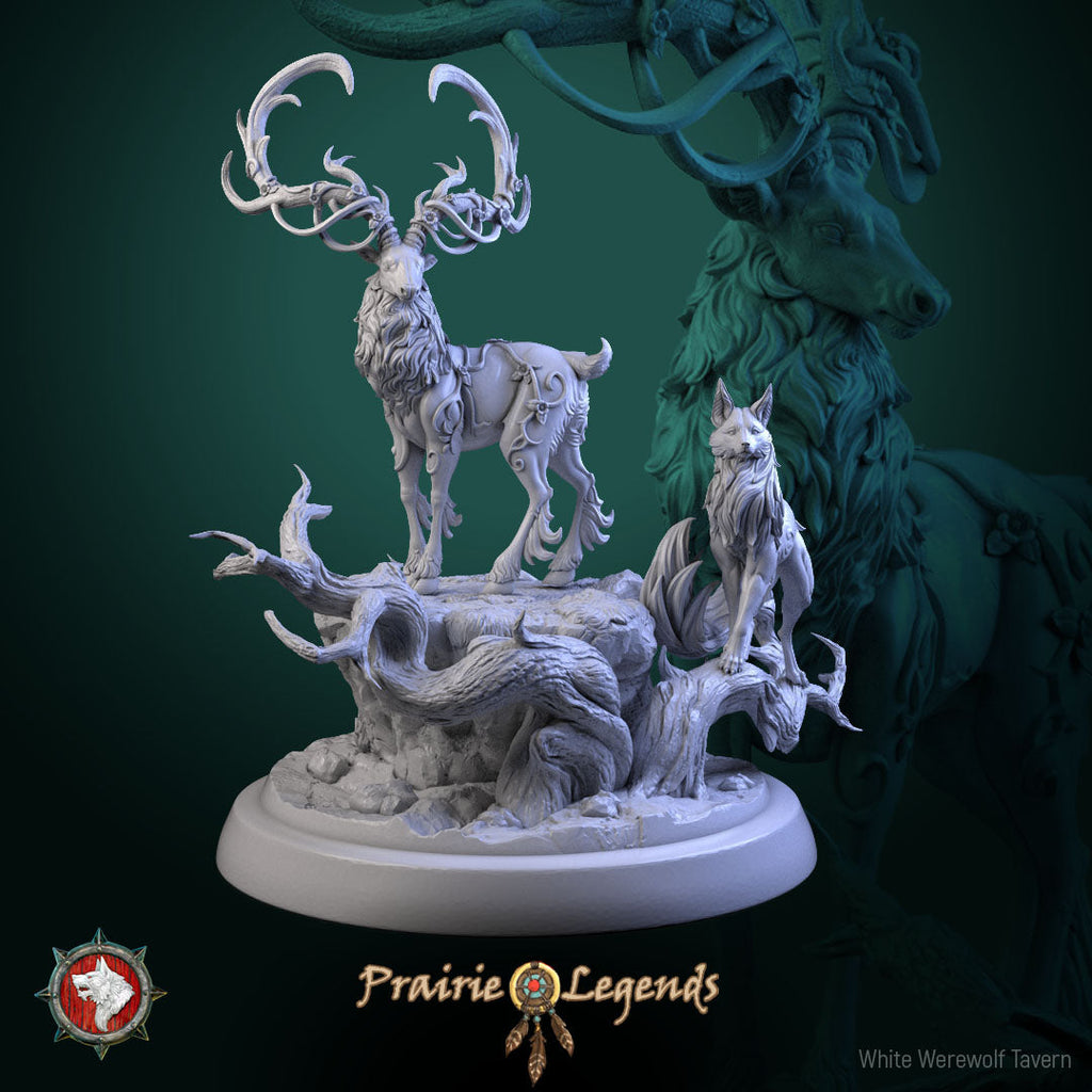 Dungeons and Dragons Models - Prairie Legends - Set by White Werewolf Tavern