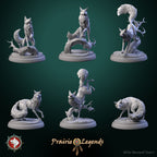 Dungeons and Dragons Models - Prairie Legends - Set by White Werewolf Tavern