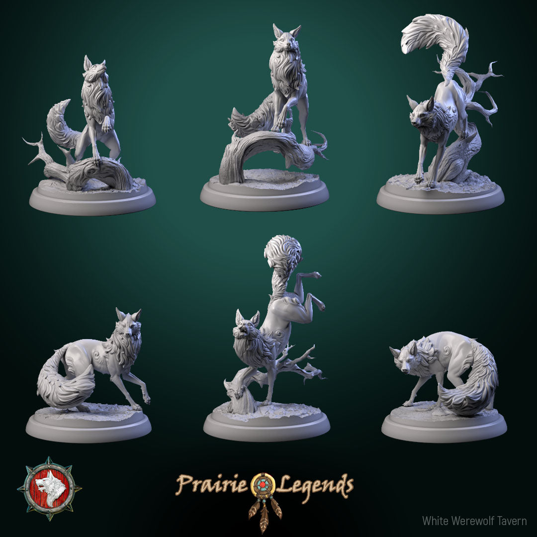 Dungeons and Dragons Models - Prairie Legends - Set by White Werewolf Tavern