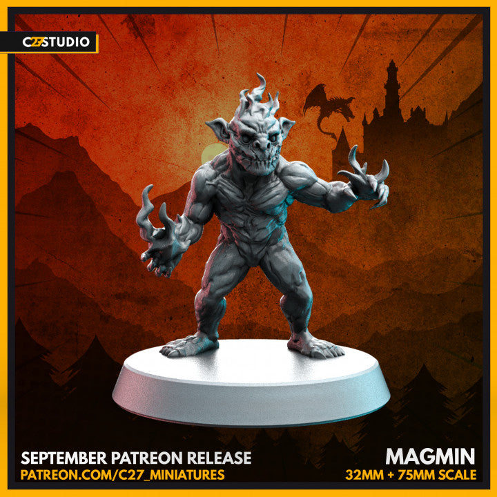 Magmin | Fantasy | Sci-Fi Miniature | C27 Studio