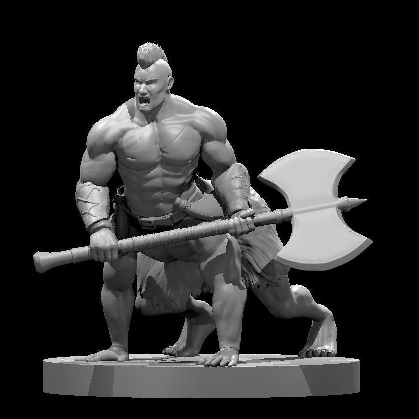 Mantaur 28mm Scale Miniature