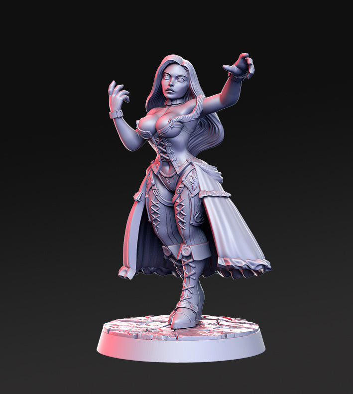 Mage Mara | Welcome to the Abyss | Fantasy Miniature | RN Estudio