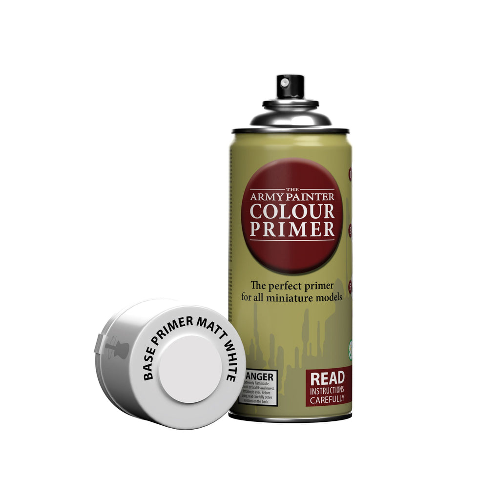 Army Painter Base Primer - Matt White (400ml)