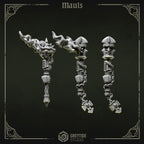 One Handed Mauls | Eternal Pilgrims | Conversion Bits For 28mm 32mm Sci-fi Marines