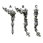 One Handed Mauls | Eternal Pilgrims | Conversion Bits For 28mm 32mm Sci-fi Marines