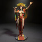 Mayara | Pin-Up Statue Fan Art Miniature Unpainted | Torrida Minis