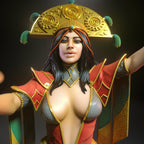 Mayara | Pin-Up Statue Fan Art Miniature Unpainted | Torrida Minis