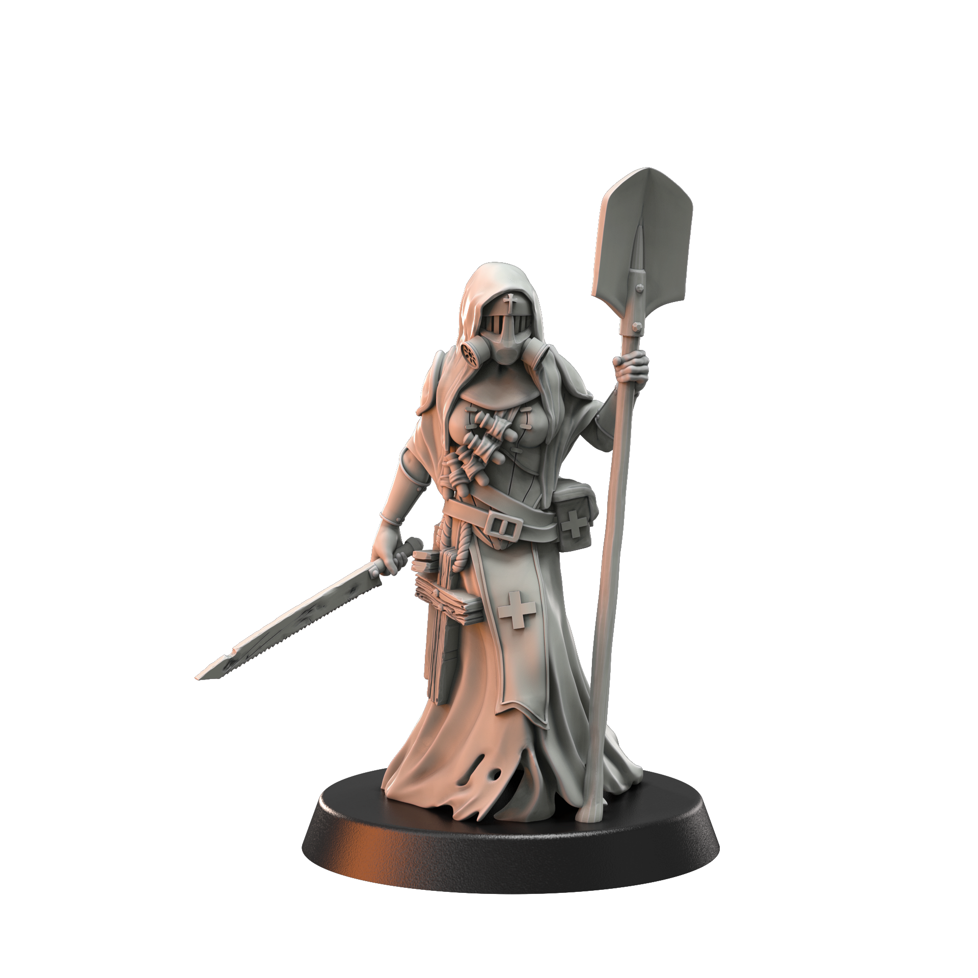 Wraith Pilgrims | Doomed Battalions | Trench Grimdark | Crab Miniatures