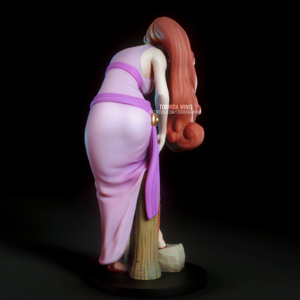 Megara | Pin-Up Statue Fan Art Miniature Unpainted | Torrida Minis