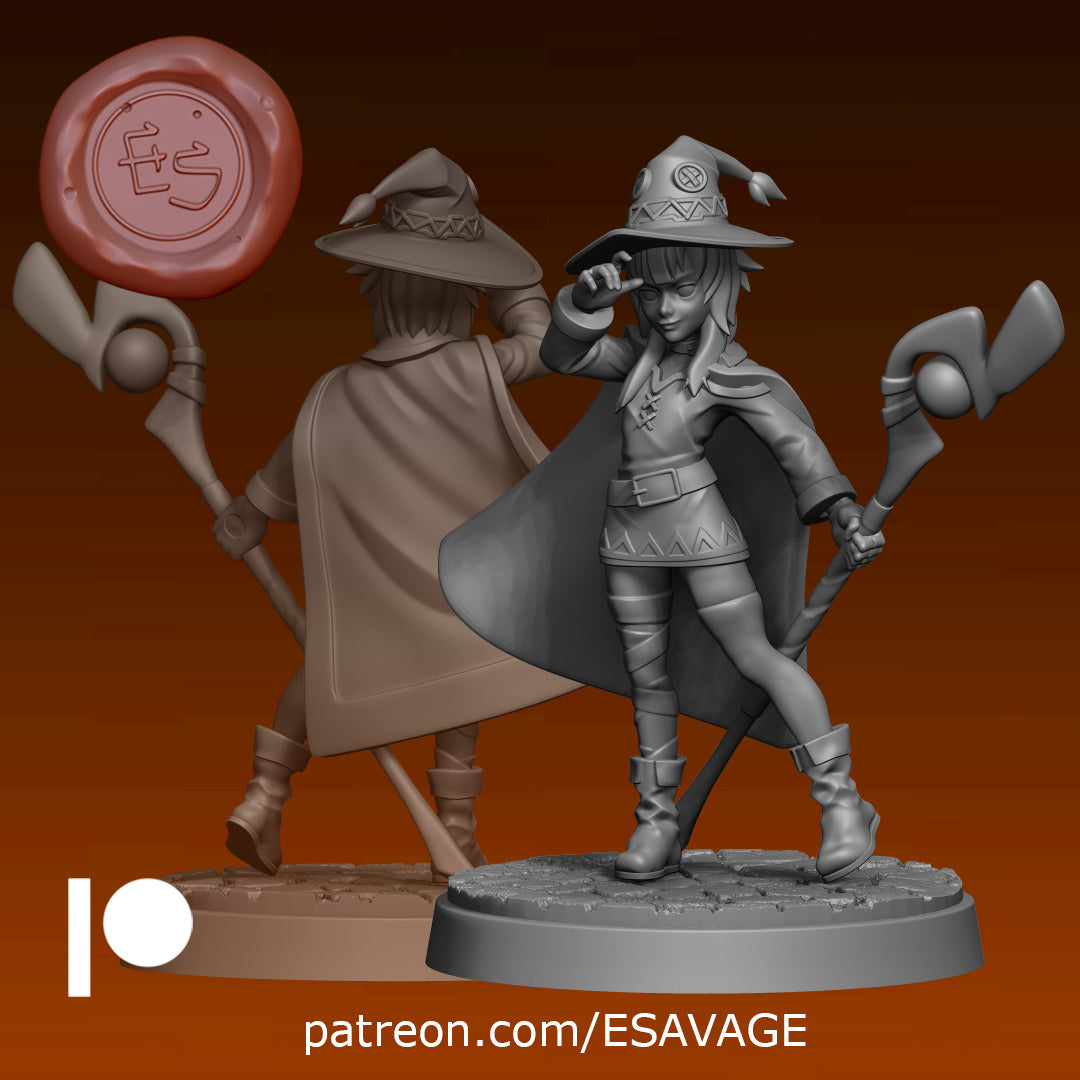 Megu | Fantasy Miniature | Ethan Savage Studios