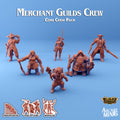 Merchant Guild Crew (Core) | Skies of Sordane | Fantasy Miniature | Arcane Minis
