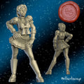 Mercury | Sailor Scouts | Fantasy Miniature | Ethan Savage Studios