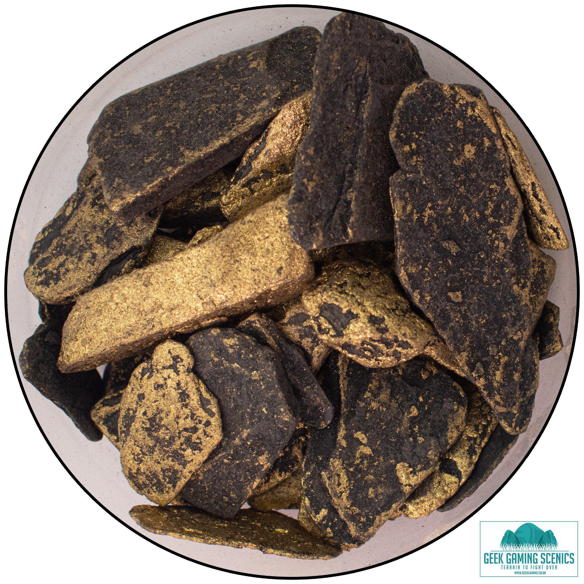 Slate Metallic 20-40 mm ducat gold