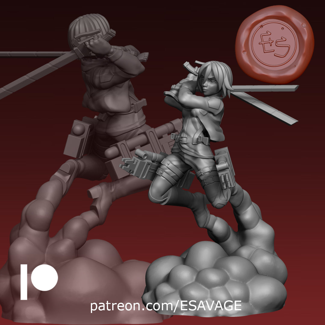Mika | Fantasy Miniature | Ethan Savage Studios