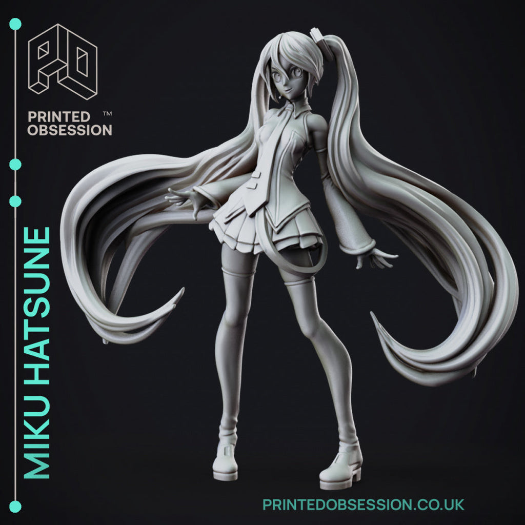 Miku Hatsune | Fan Art | Printed Obsession