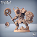 Minotaur A | Order of the Labyrinth | Fantasy D&D Miniature | Artisan Guild