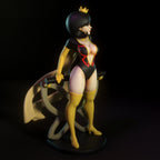 Dr Mrs The Monarch | Pin-Up Statue Fan Art Miniature Unpainted | Torrida Minis