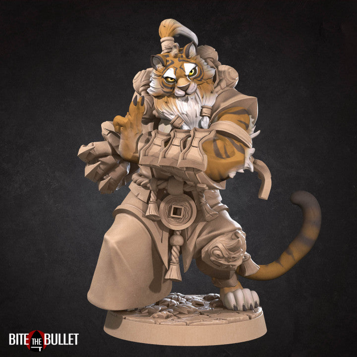 Monk | Tabaxi | Fantasy Miniature | Bite the Bullet