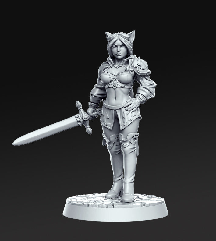 Monster Hunter Character Pack Miniatures | Fantasy Miniature | RN Estudio