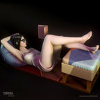 Moon | Pin-Up Statue Fan Art Miniature Unpainted | Torrida Minis