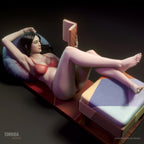 Moon | Pin-Up Statue Fan Art Miniature Unpainted | Torrida Minis