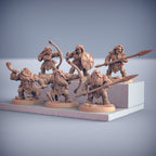 Mountaineer Miniatures | Dwarven Mountaineers of Skutagaard | Fantasy D&D Miniature | Artisan Guild