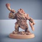 Mountaineer Miniatures | Dwarven Mountaineers of Skutagaard | Fantasy D&D Miniature | Artisan Guild