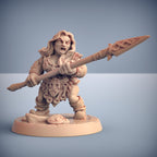 Mountaineer Miniatures | Dwarven Mountaineers of Skutagaard | Fantasy D&D Miniature | Artisan Guild