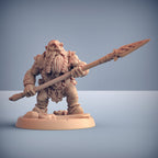 Mountaineer Miniatures | Dwarven Mountaineers of Skutagaard | Fantasy D&D Miniature | Artisan Guild