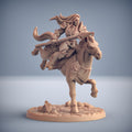 Mounted Fighter C | Human Fighters Guild | Fantasy D&D Miniature | Artisan Guild