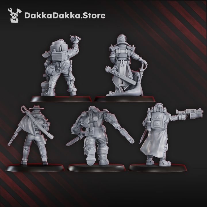 Murder Inc. Crew Miniatures | Imperial Soldiers | DakkaDakka