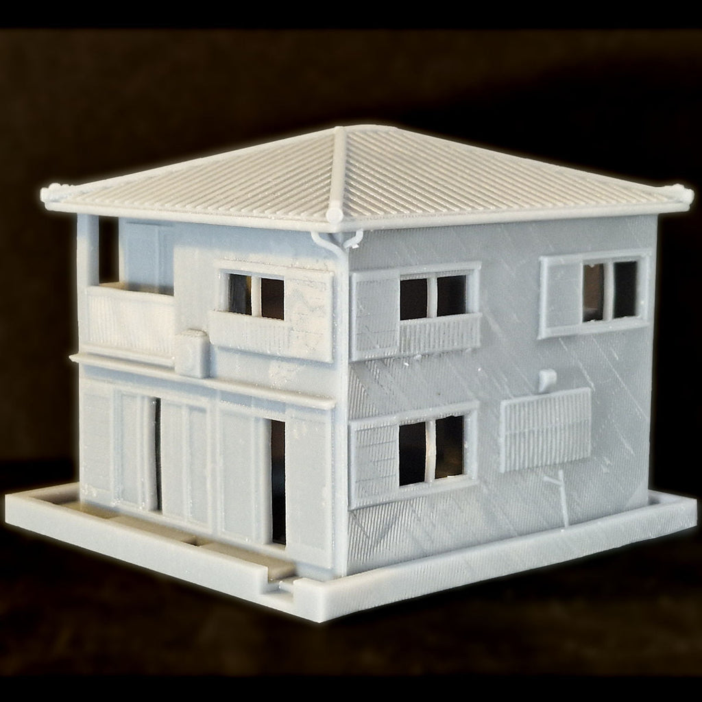 N Gauge (1:150) 1970s Japanese Family Home
