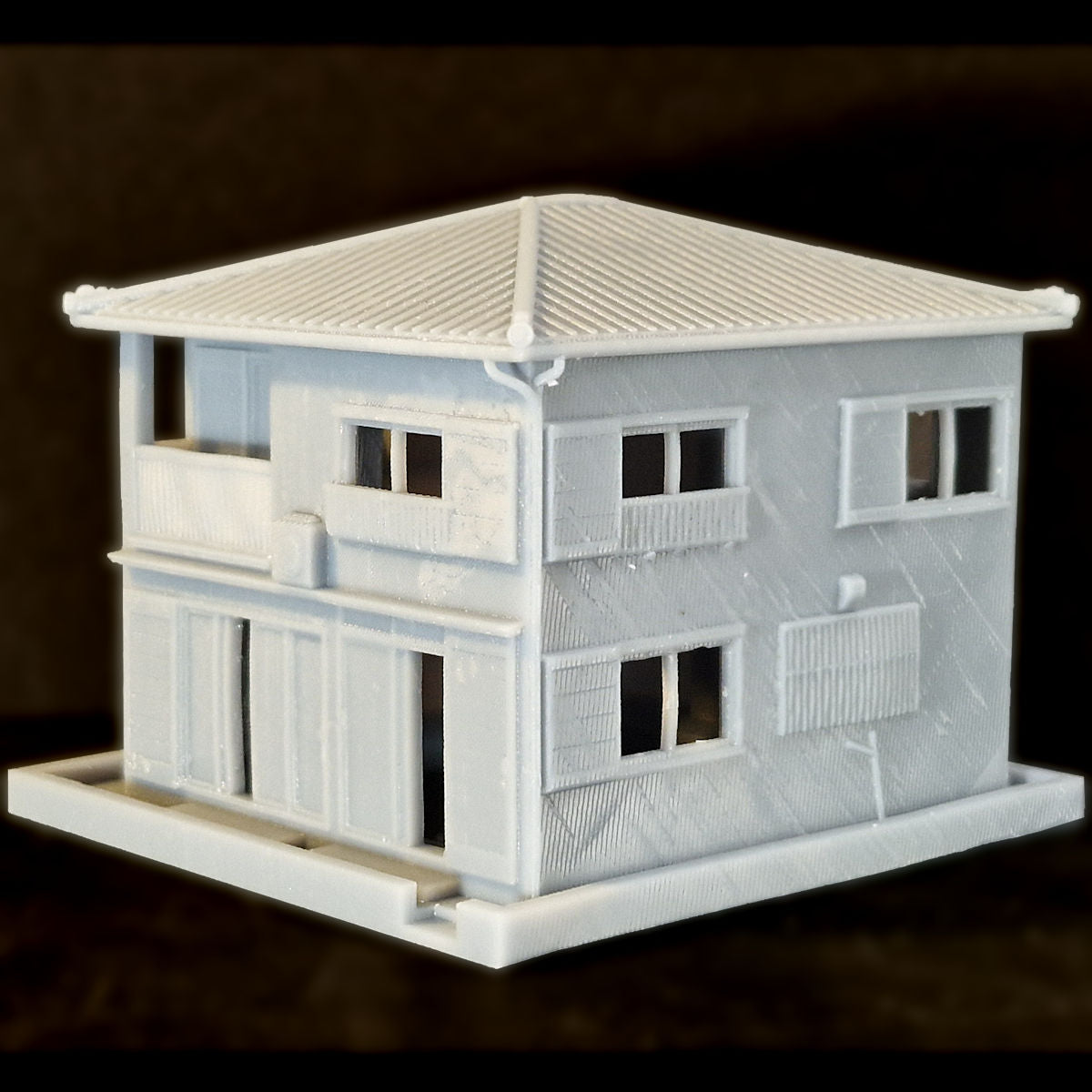 N Gauge (1:150) 1970s Japanese Family Home